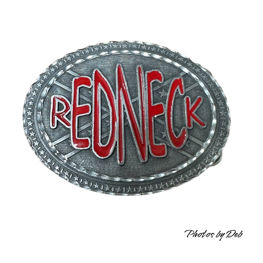 Redneck belt buckle